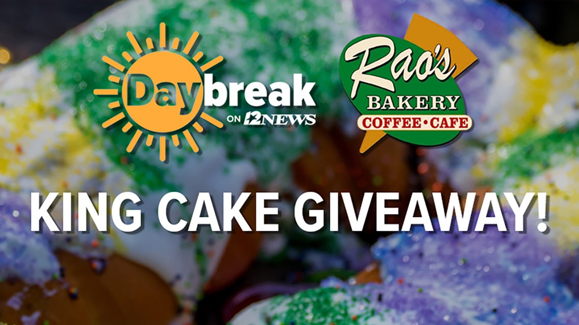 Win a Rao s king cake for Mardi Gras 12newsnow