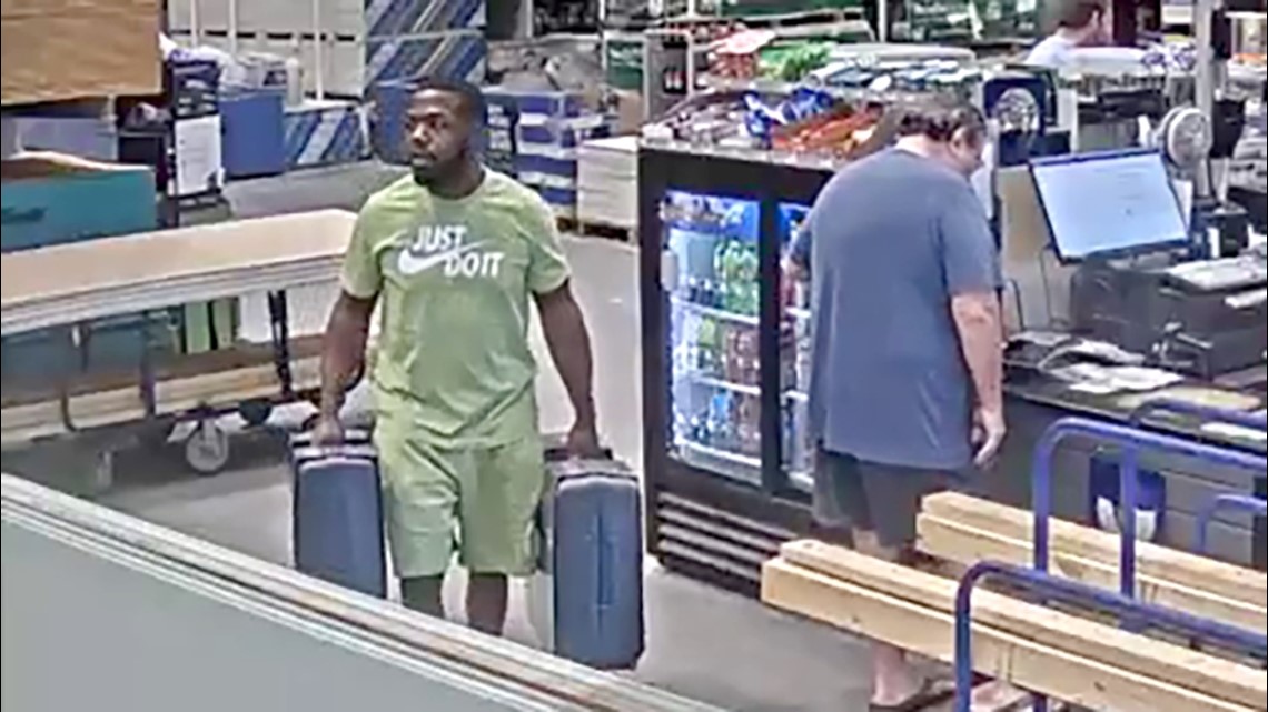 Police seeking man caught on video stealing tools | 12newsnow.com