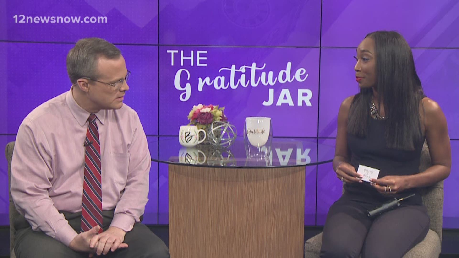 Let's take a look at the gratitude jar.