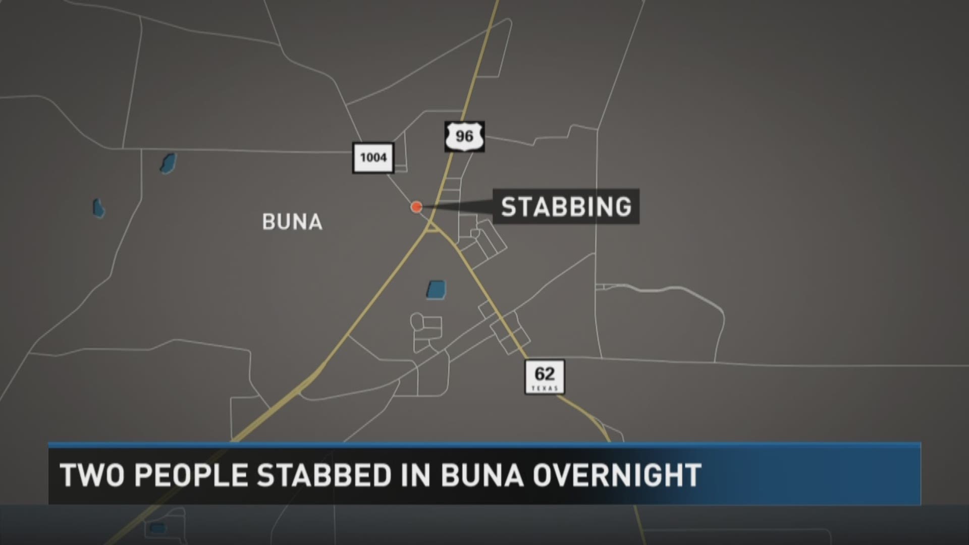 Two people stabbed in Buna overnight
