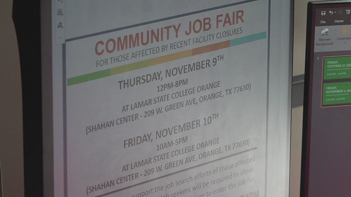 Lamar State College Orange to host job fair in November