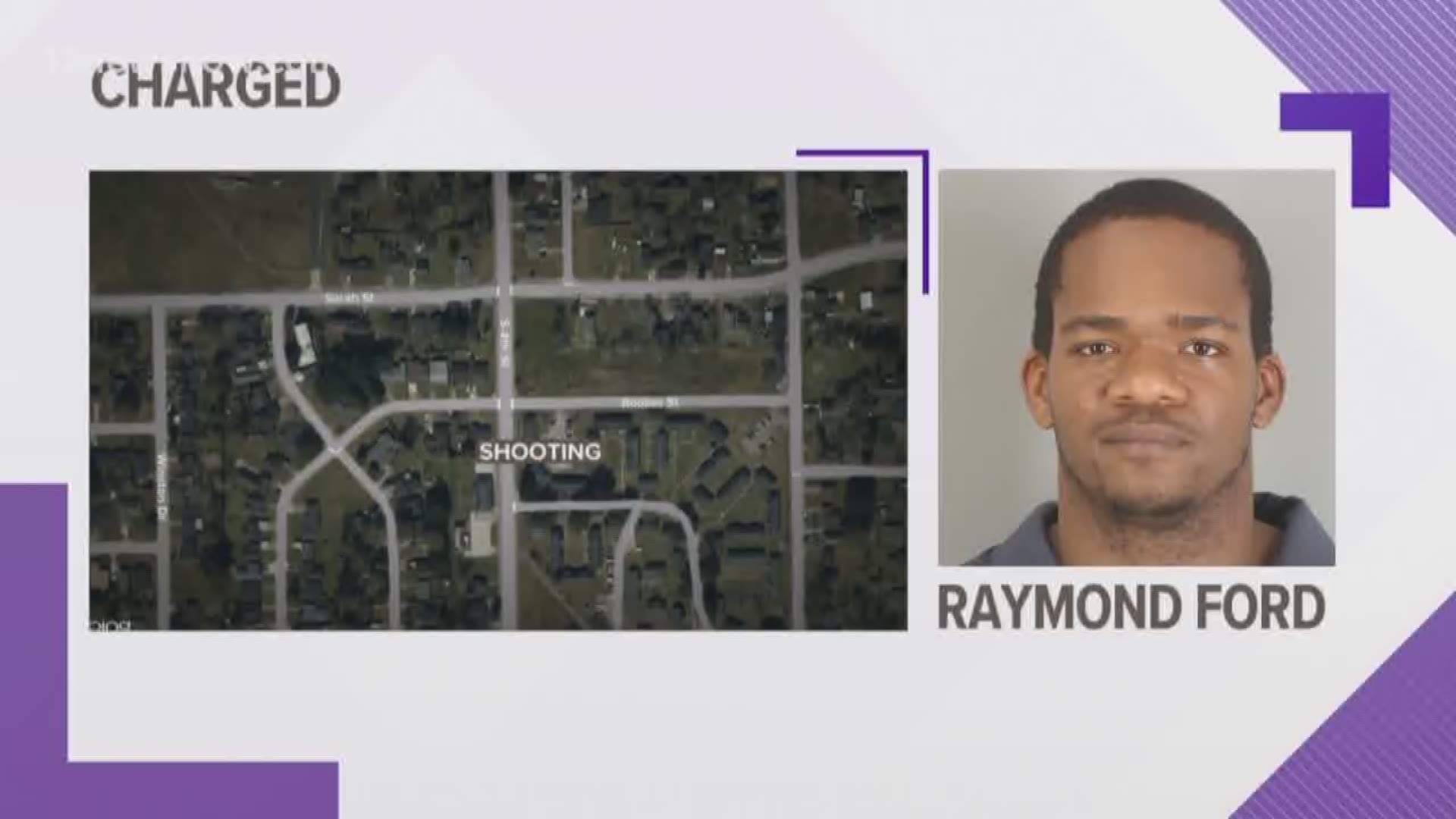 Raymond Ford is accused of shooting and killing a 19-year-old