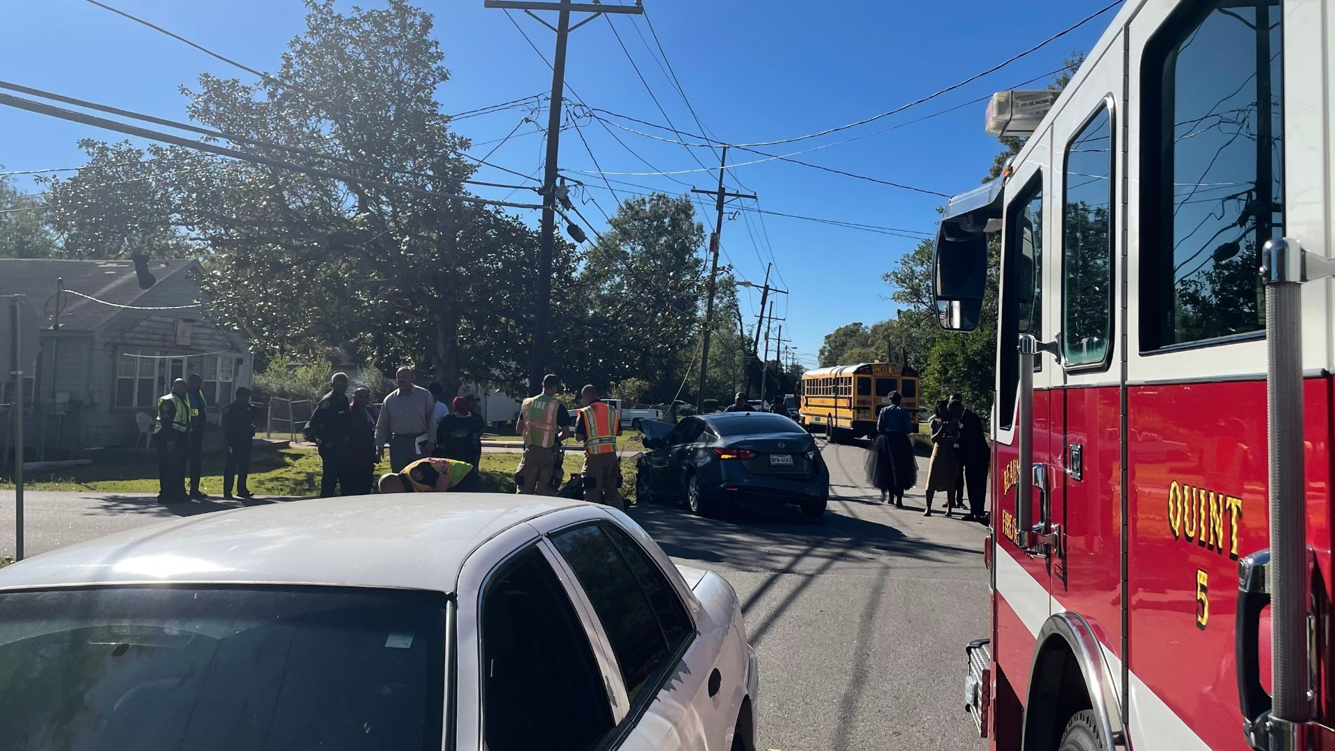 No injuries reported after Beaumont ISD school bus crash | 12newsnow.com