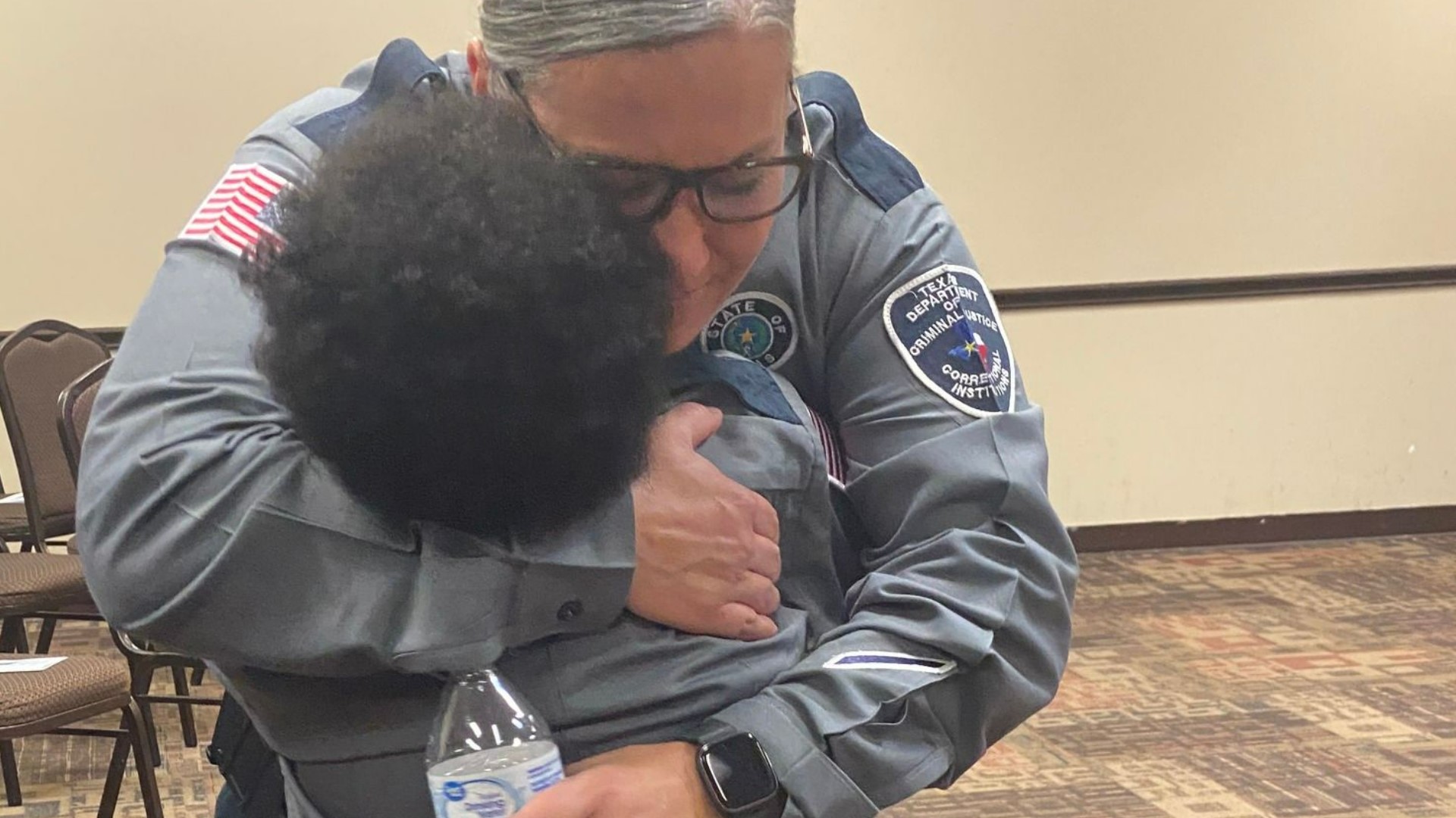 Devarjaye Daniel sworn in as TDCJ correctional officer