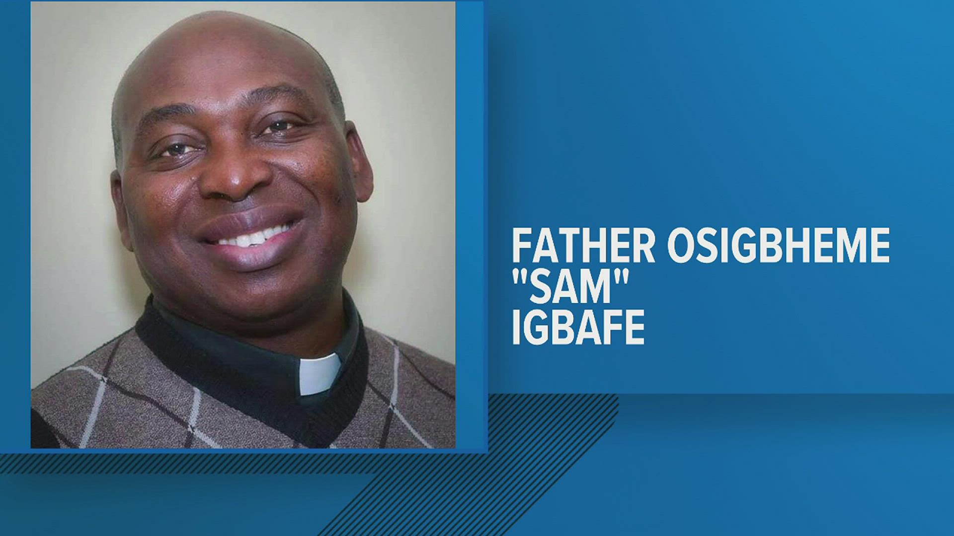 Father Osigbheme Sam Igbafe of Our Mother of Mercy Church in Beaumont dies at 55