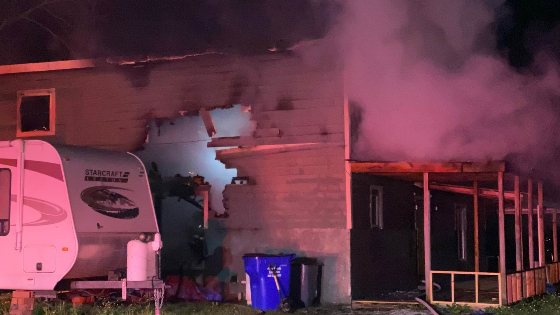 No injuries reported after Sunday night fire damages home | 12newsnow.com