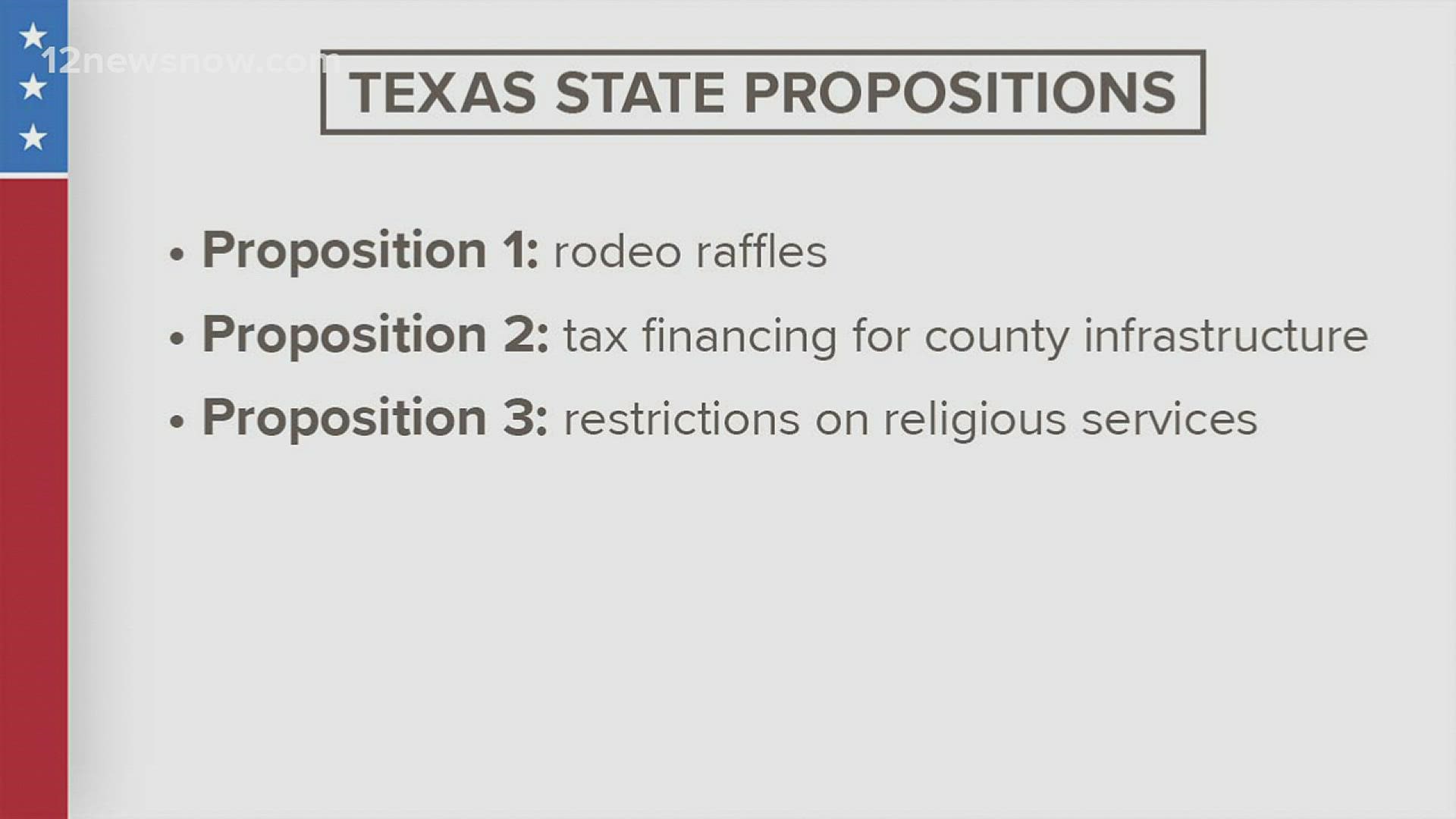 Proposition three, which is getting a large amount of attention, would ban the state from prohibiting or limiting religious services.