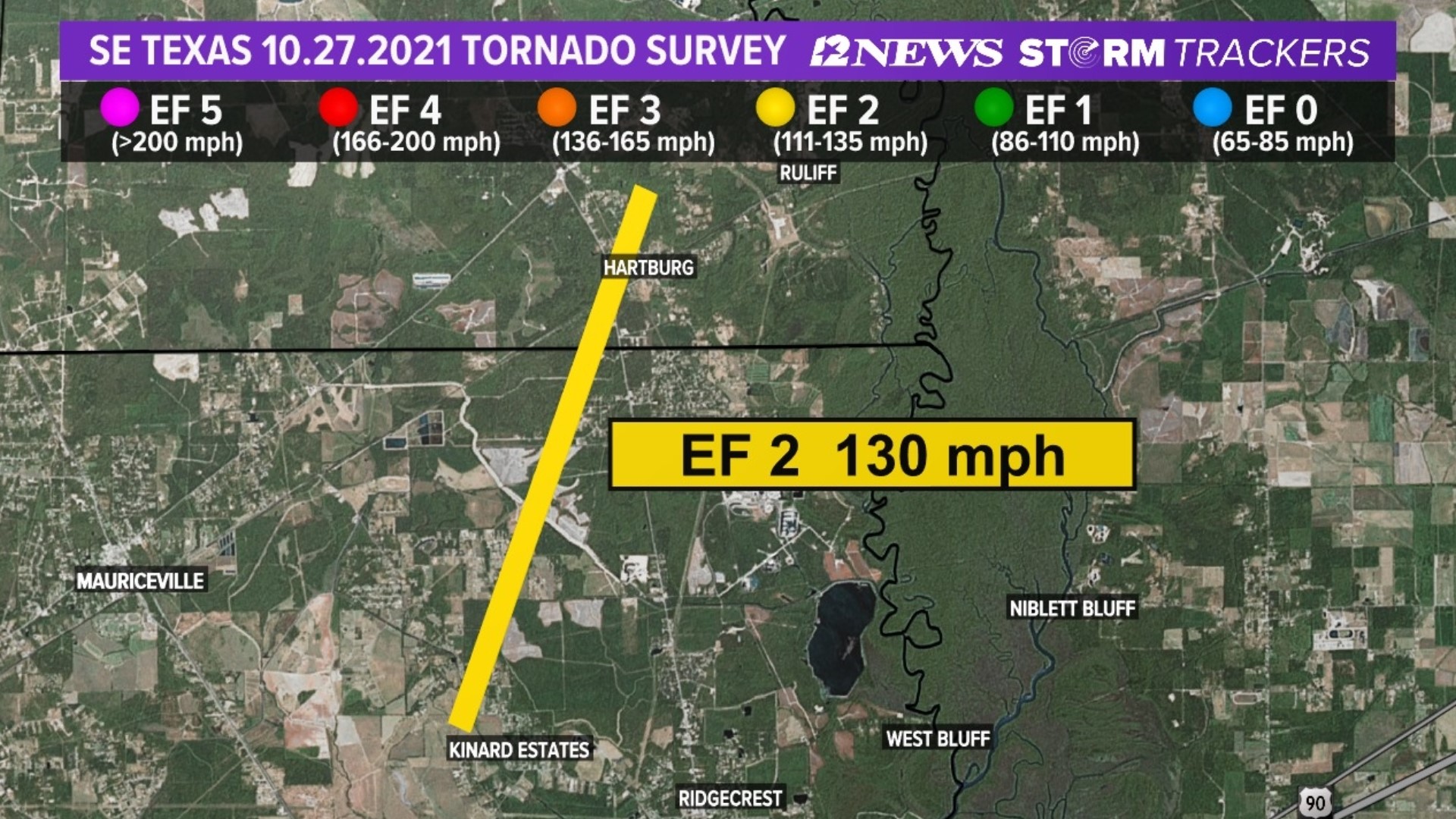 4 tornadoes hit parts of Jefferson and Orange County Wednesday ...