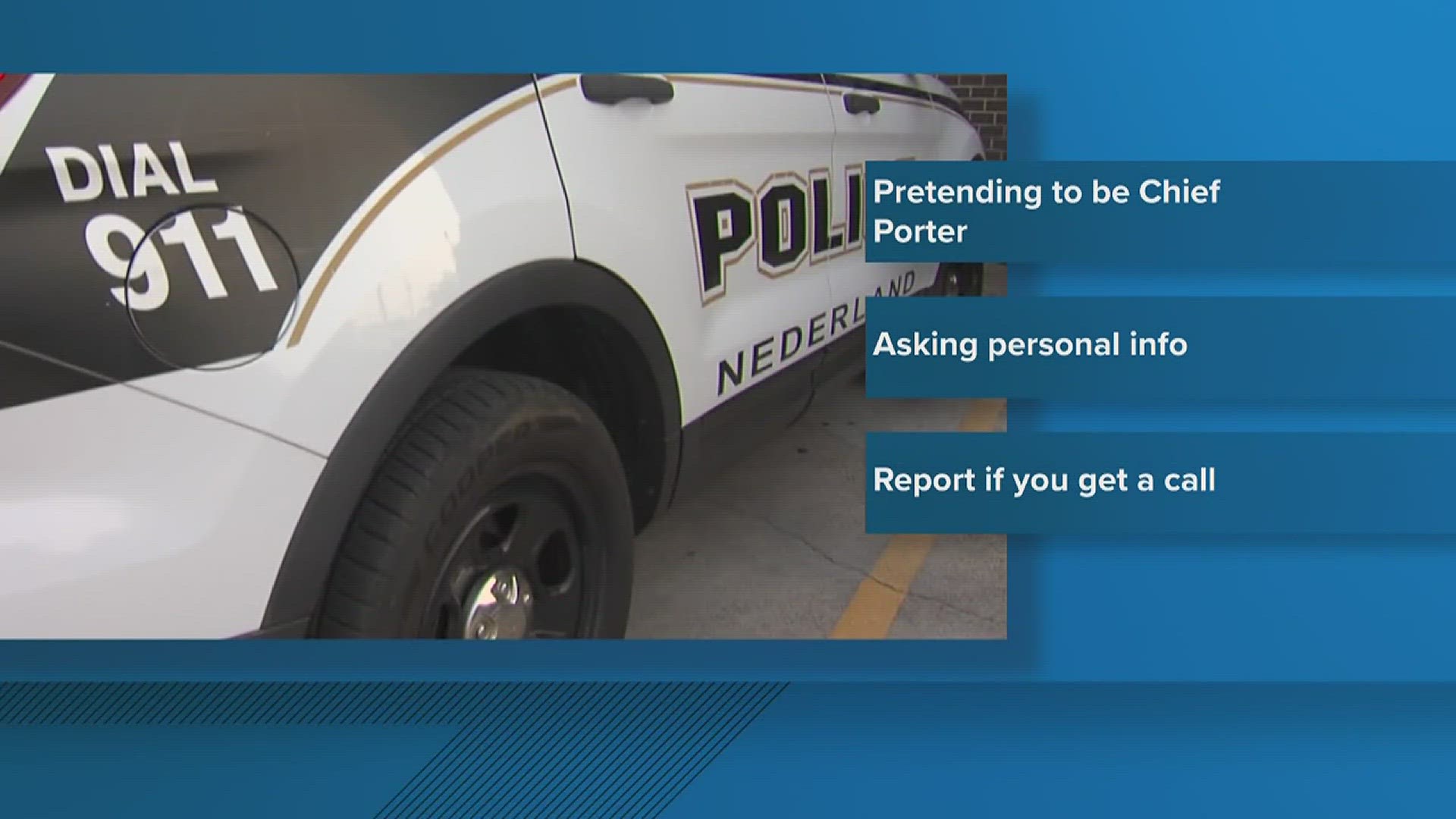 Nederland Police chief urges citizens to not give away personal information over the phone to scammers