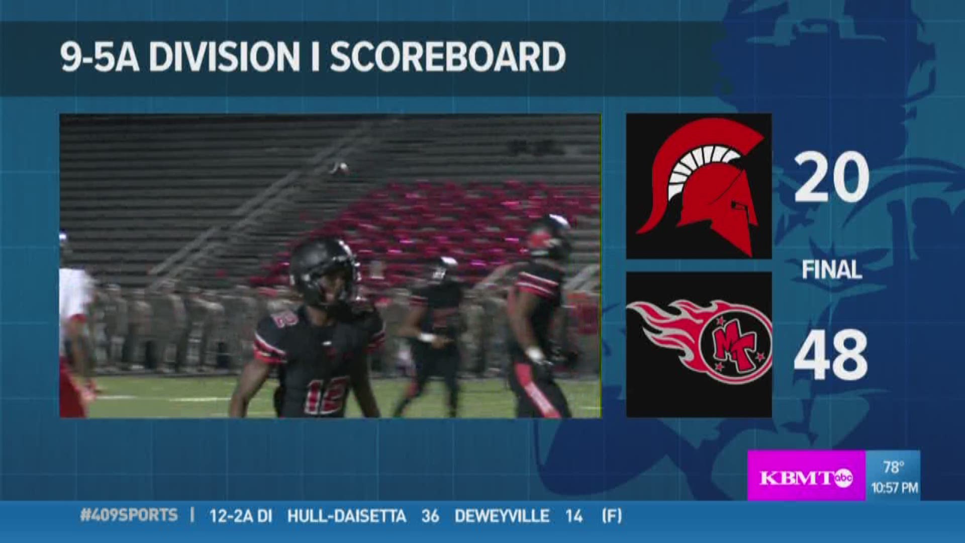 WEEK 8: 409Sports takes another look at Port Arthur Memorial's 48 - 20 win over Porter in the week 8 Game of the Week