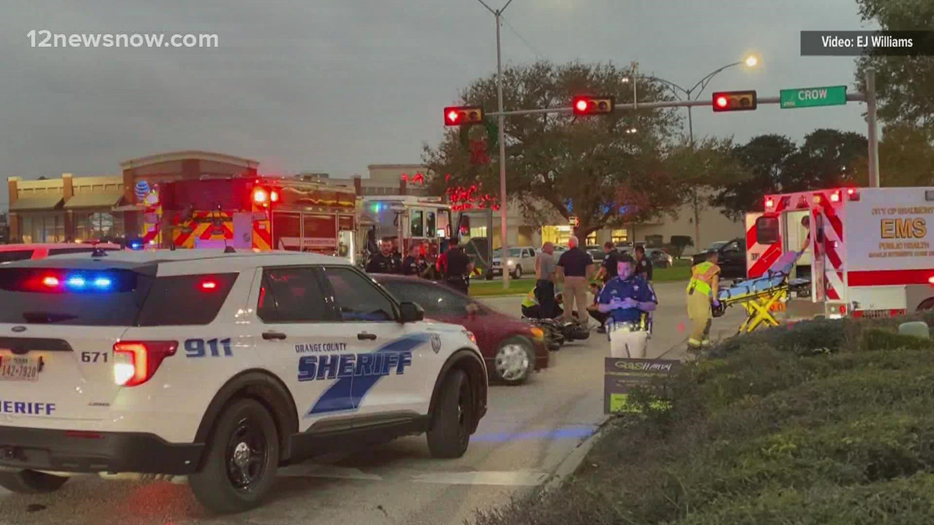 1 injured after high speed chase ends in crash Beaumont Police investigating