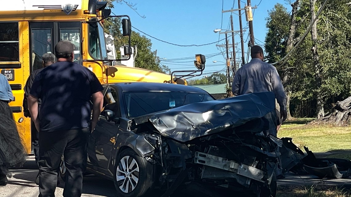 No Injuries Reported After Beaumont ISD School Bus Crash | 12newsnow.com