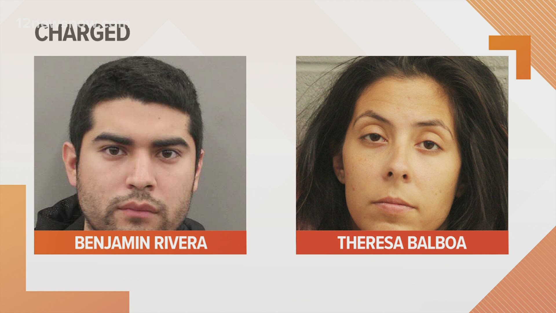 Benjamin Rivera is the roommate of Theresa Balboa, and is facing similar charges. Balboa is the girlfriend of the father of Samuel Olson.