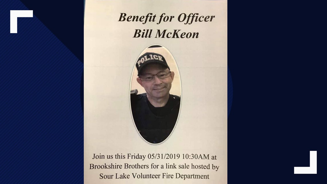 Community organizes fundraisers for Sour Lake police officer recovering