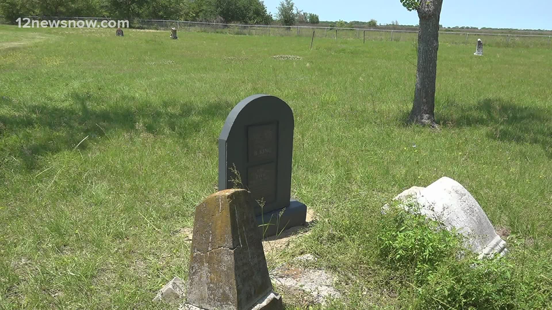 McGaffey cemetery is where this project all started. Three students with one goal to preserve their town's history.