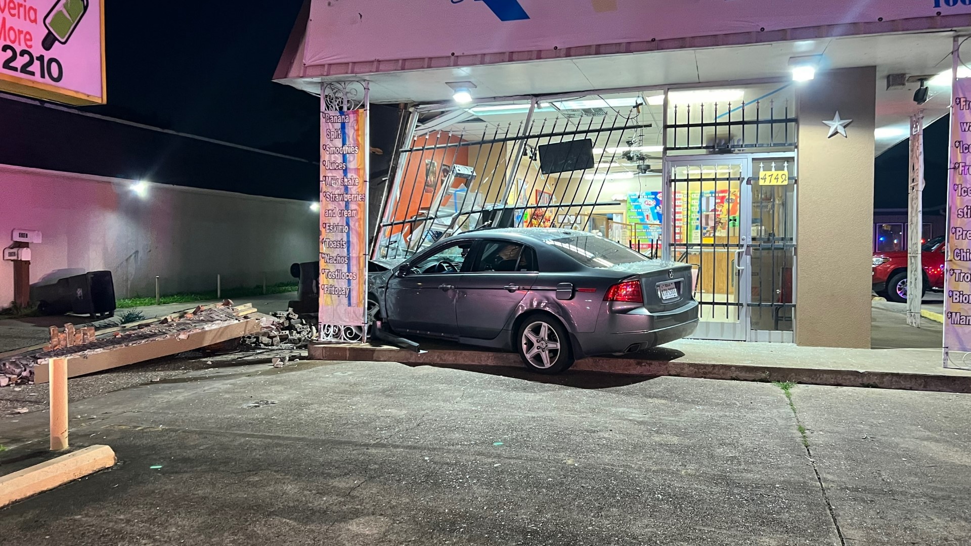 At least two injured after car crashes into Port Arthur store ...