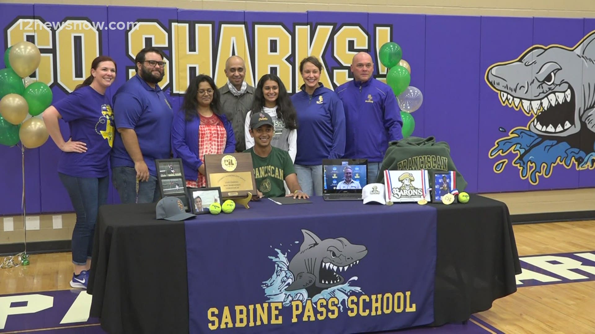 2A State Champion Travis Mistry will play tennis for Franciscan University