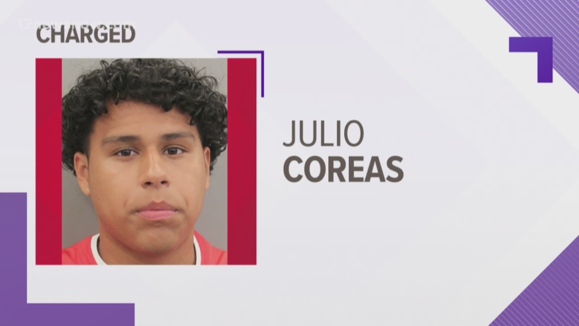 Julio Coreas could face up to 6 months in jail.