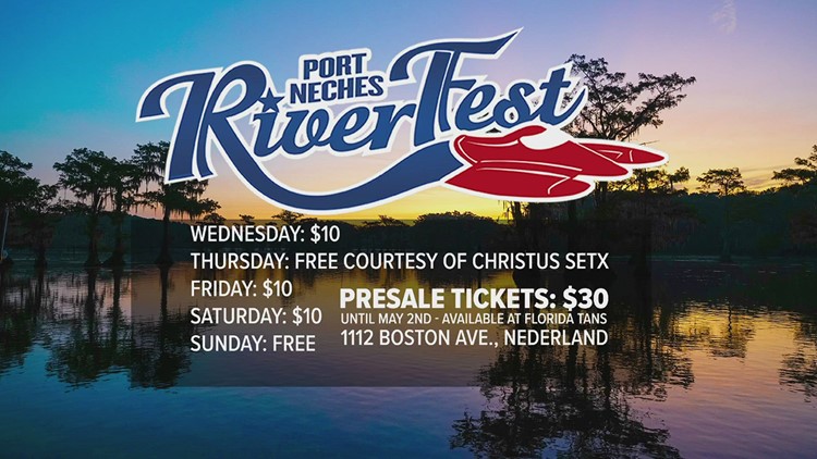 21st annual Port Neches RiverFest kicks off Wednesday, each day to have something new to enjoy