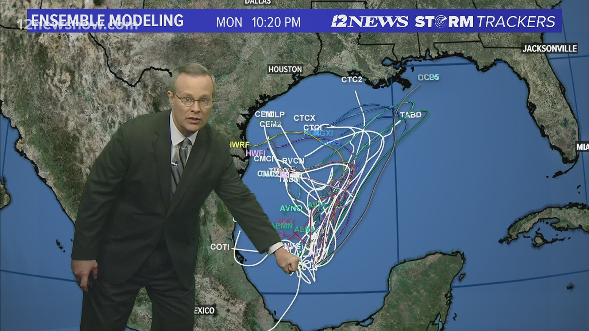 It's too early to tell what could happen with Invest 90L