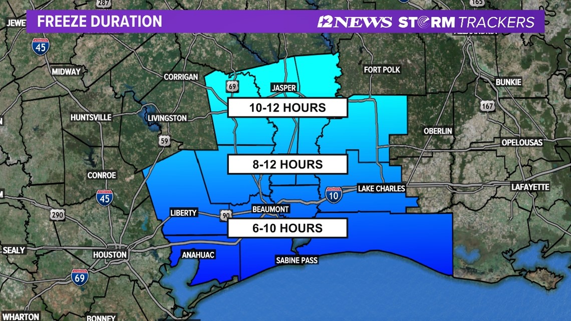 Front could bring freezing temps to SE Texas by Friday morning