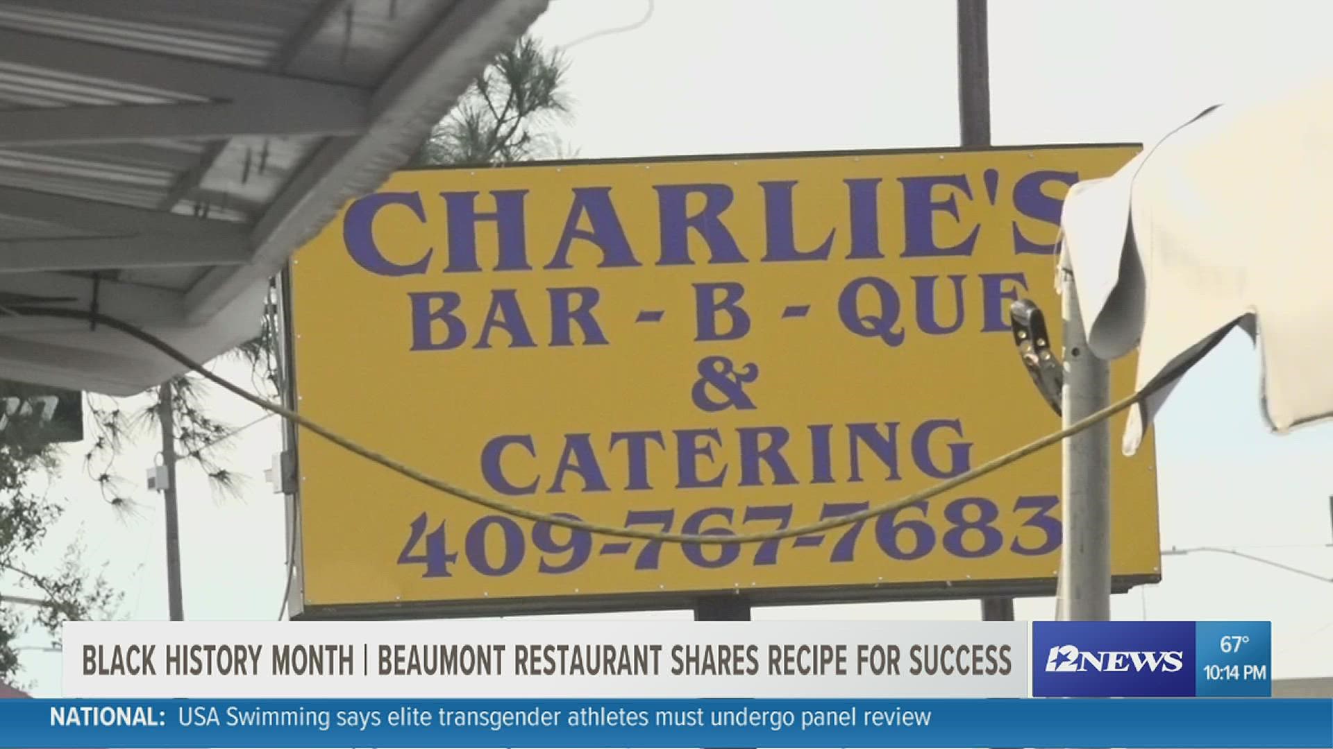 Charlie's Bar-B-Que is one of the tasty smoked barbecue spots in our community. It grew from a well-known food truck into a popular restaurant.
