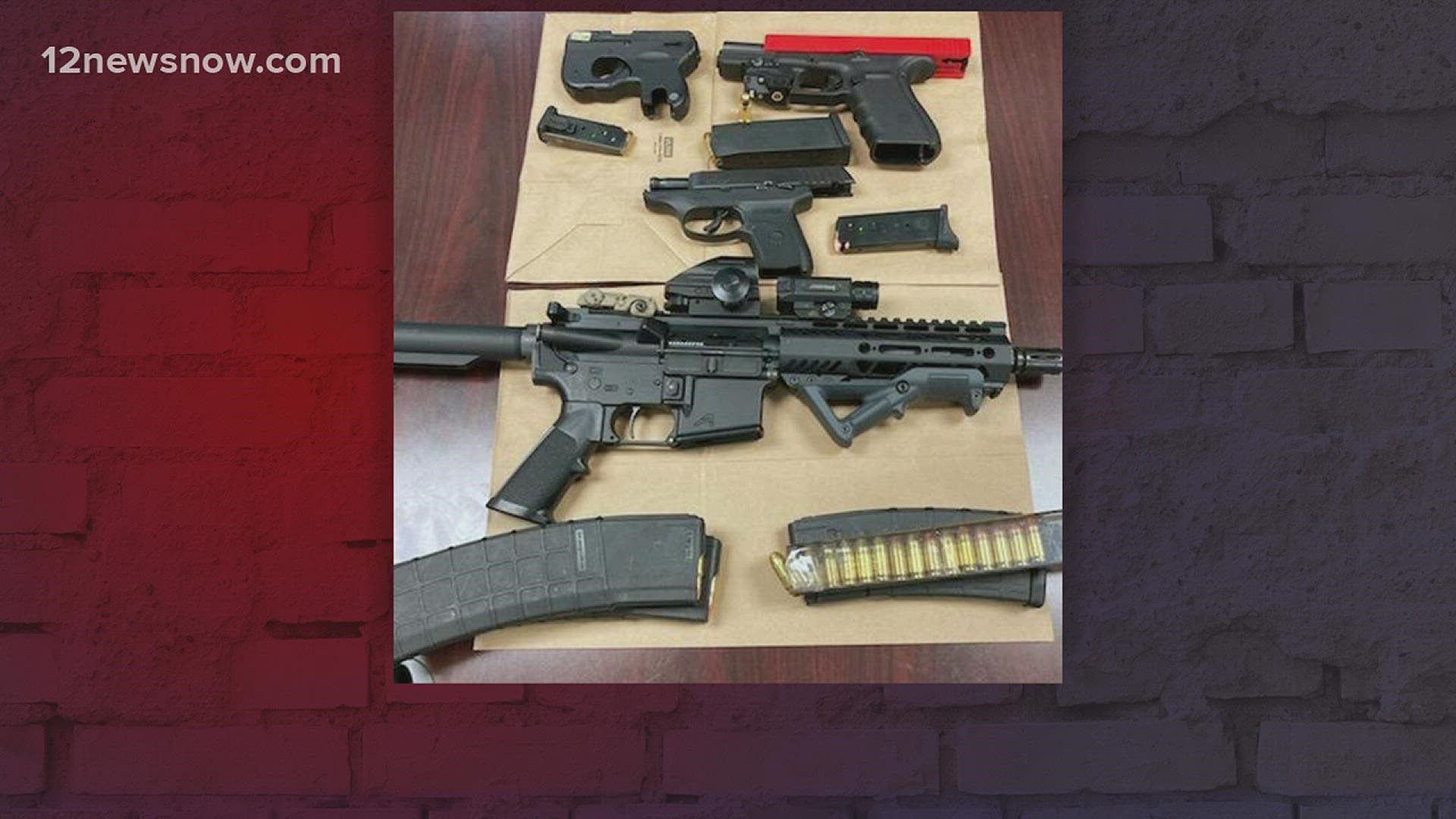 3 arrested after guns, ammunition seized in Port Arthur | 12newsnow.com
