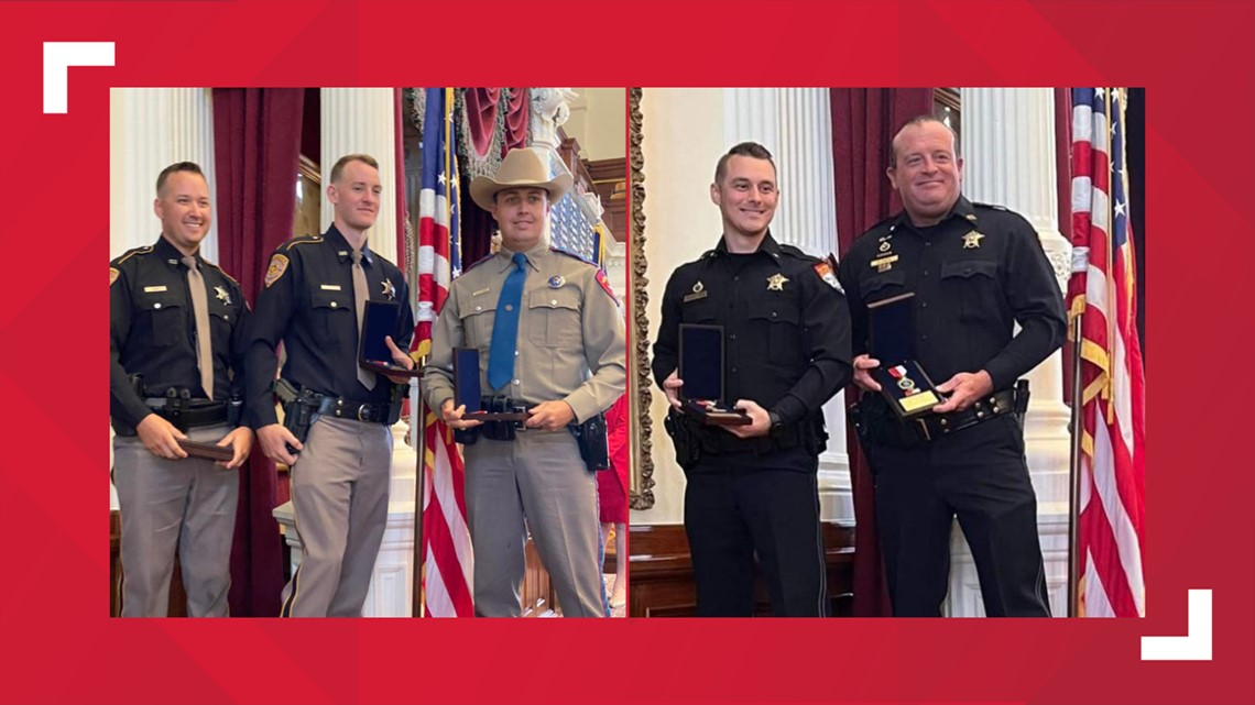 Law enforcement officials awarded for heroic actions | 12newsnow.com