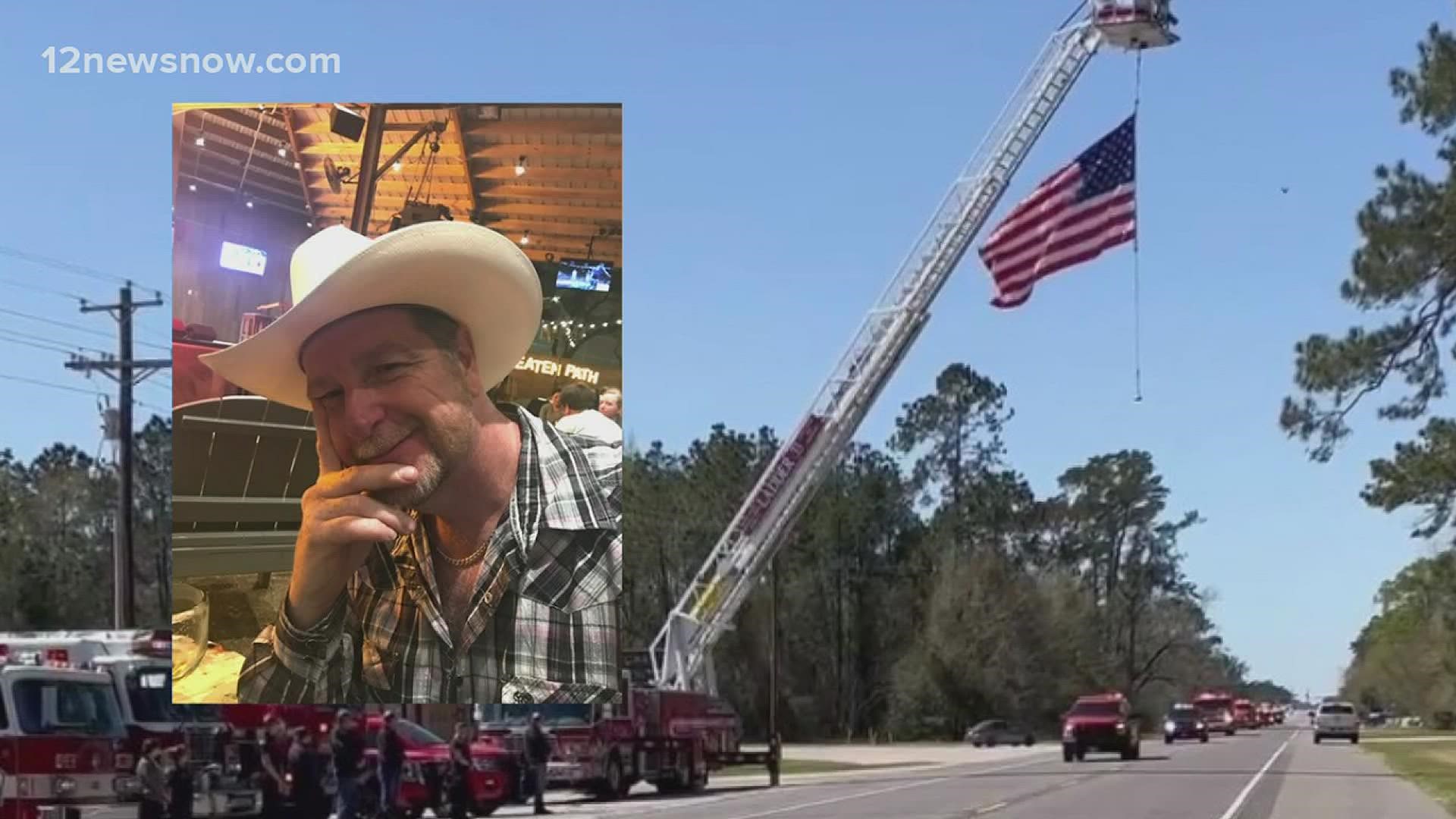 His family and friends heard his final call at the services.