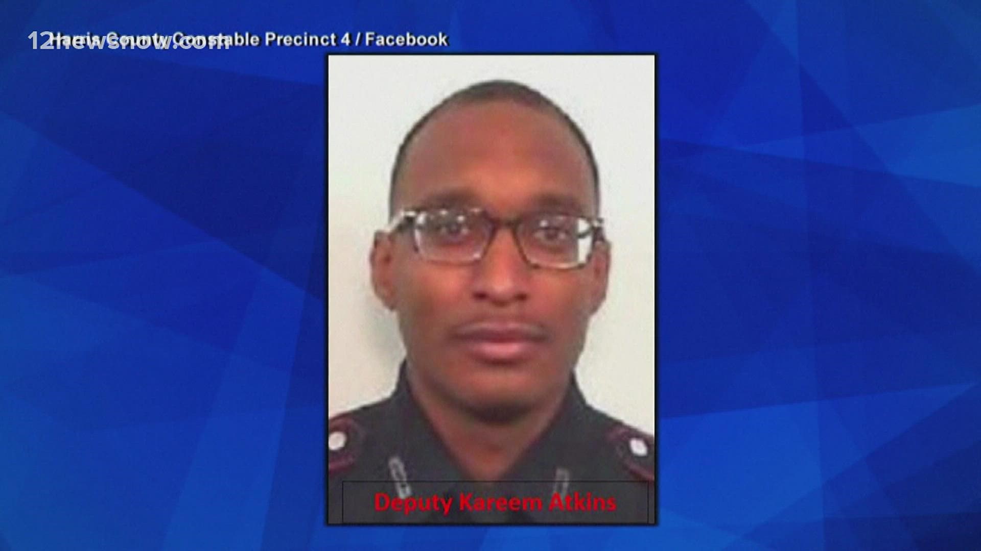 Deputy Kareem Atkins, 30, lost his life. He leaves behind a wife and a 2-month-old baby.