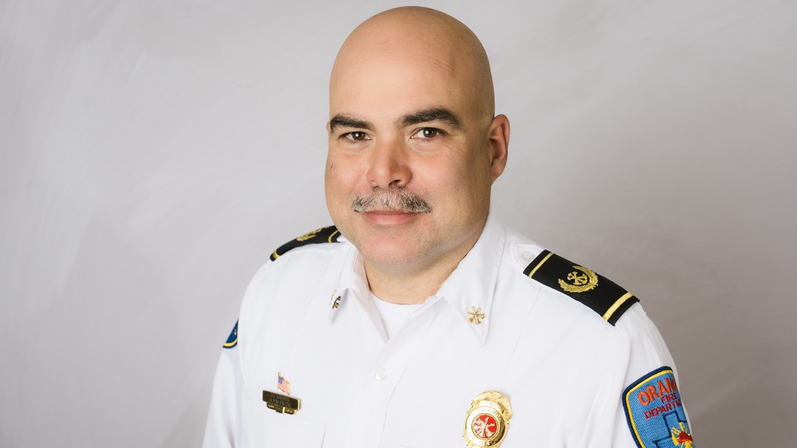 Orange Fire Department's new fire chief John Bilbo - Vimarsana News