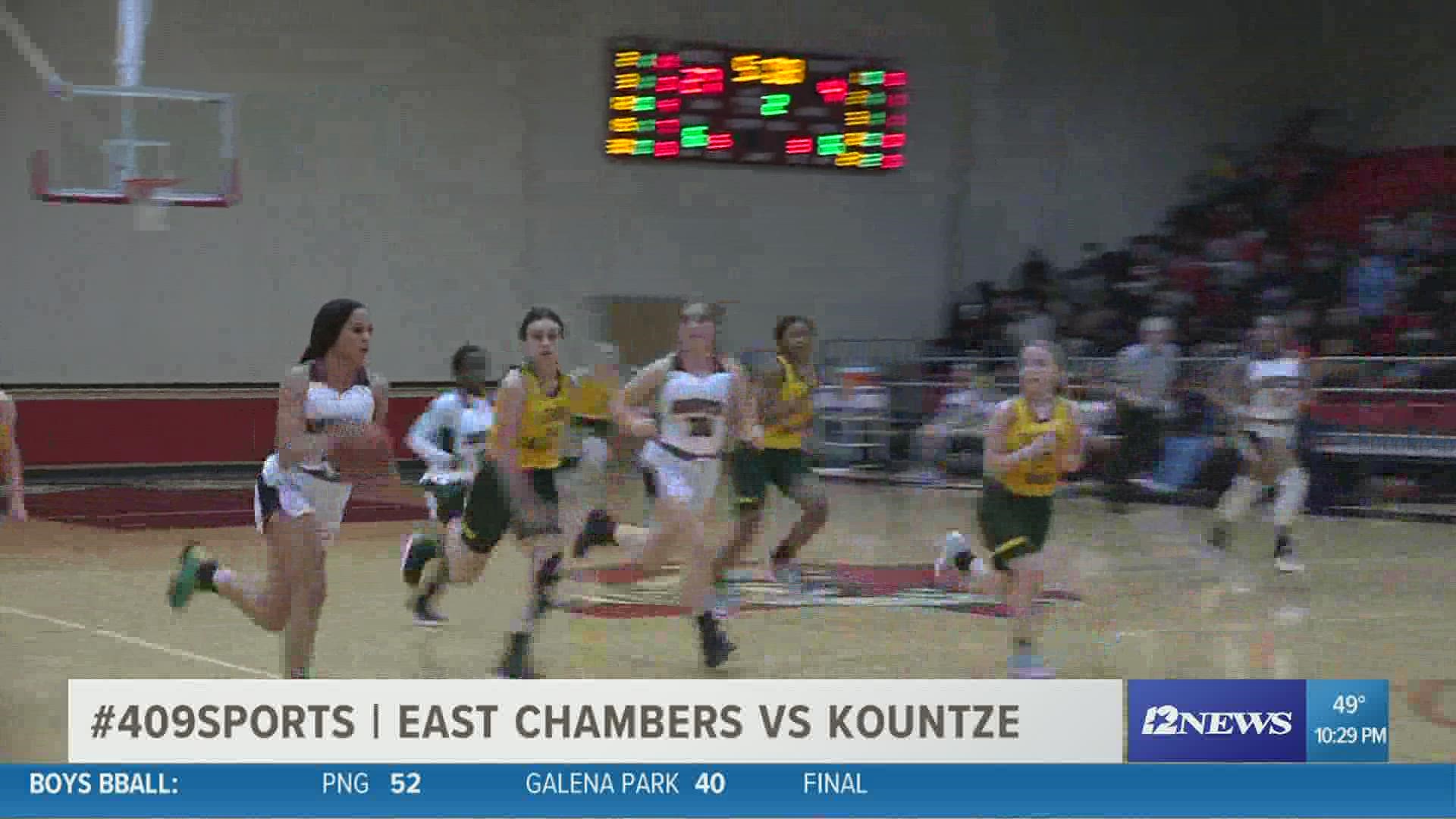 Kountze Lionettes cruise past East Chambers