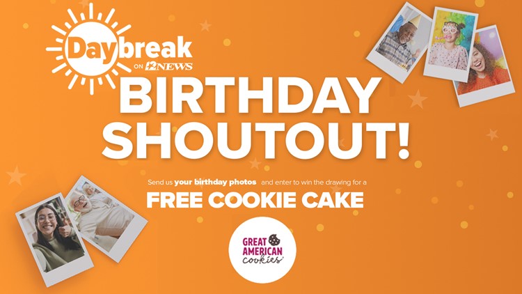Submit a Daybreak Birthday Shoutout & enter to win a birthday cookie