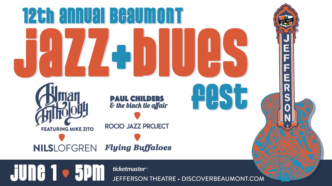 Twelfth annual Beaumont Jazz Blues Fest is this weekend