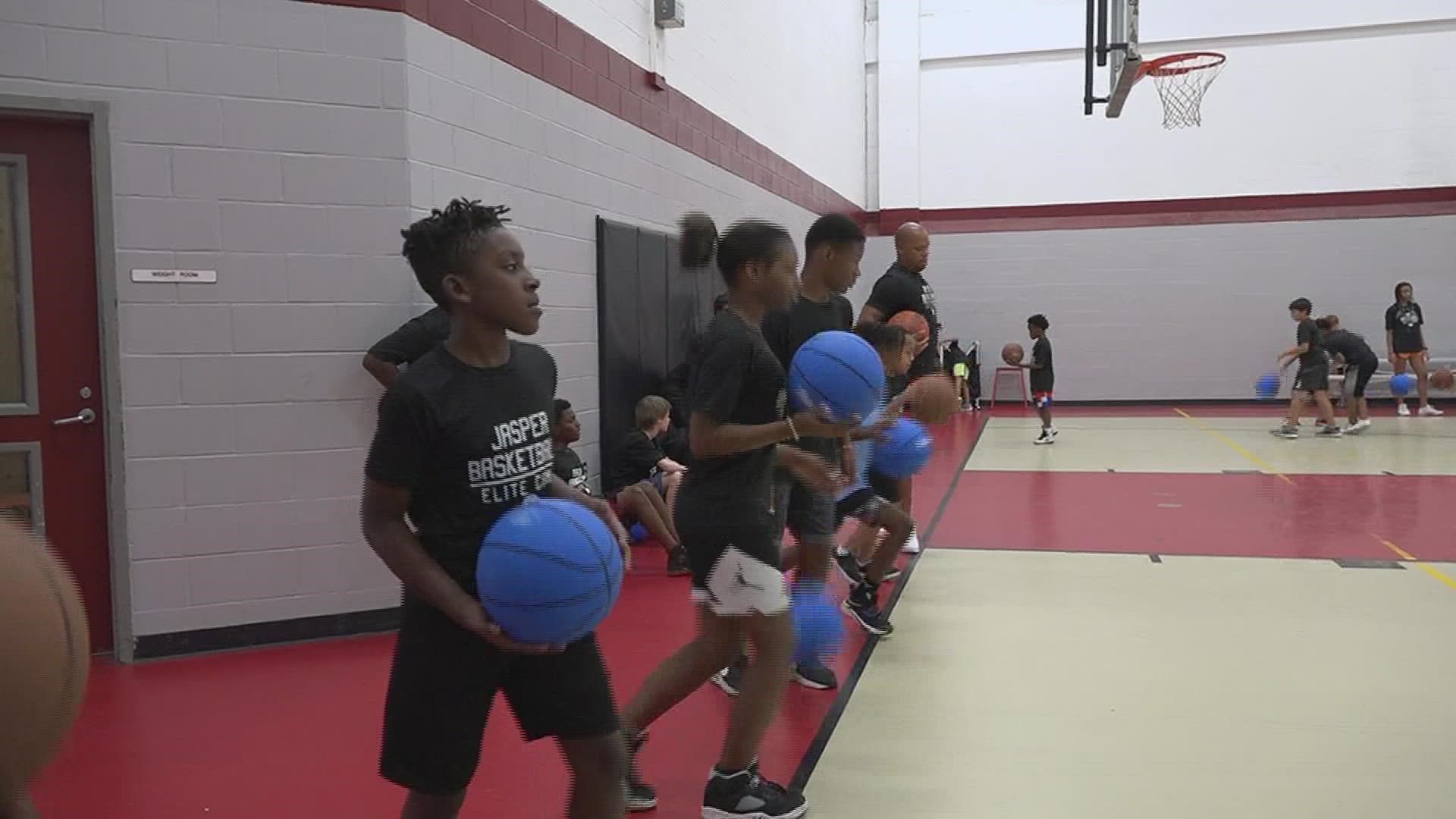 Jasper Basketball Elite Camp provides a reason for area youth to get out of the house