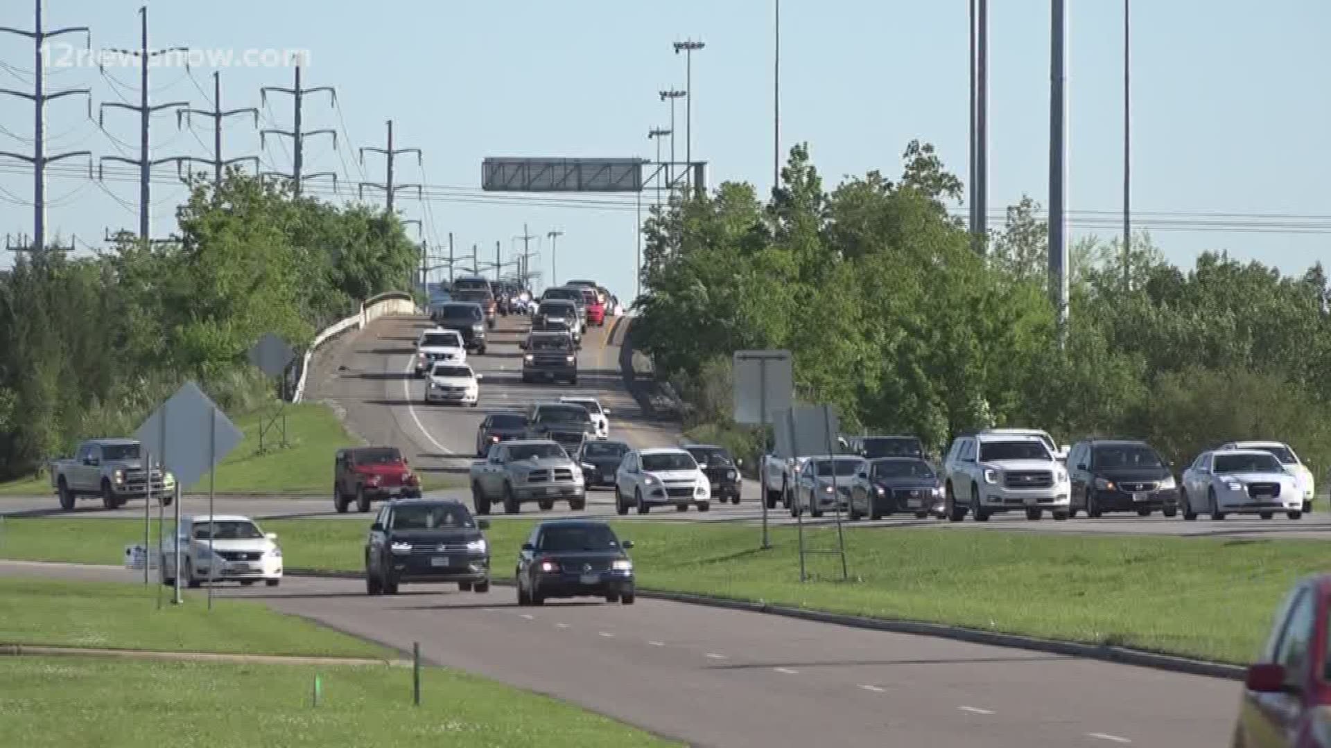 The five mile project would widen I-10 in some sections to six lanes in Beaumont.