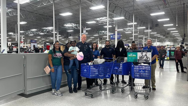 BPD go on Academy shopping spree for Blue Santa 12newsnow