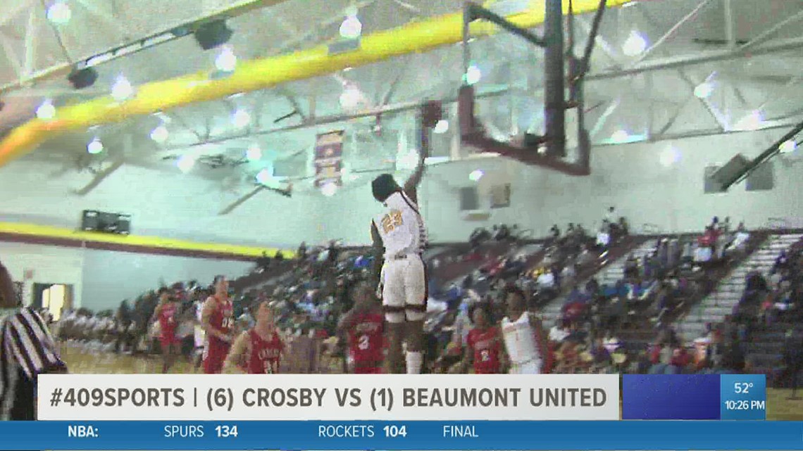 Beaumont United mauls Crosby it battle of state ranked teams