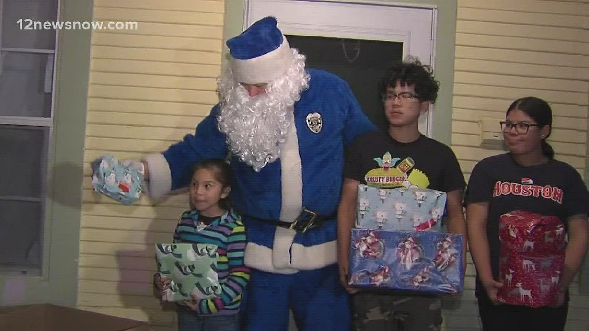 Beaumont PD hold annual Blue Santa toy delivery