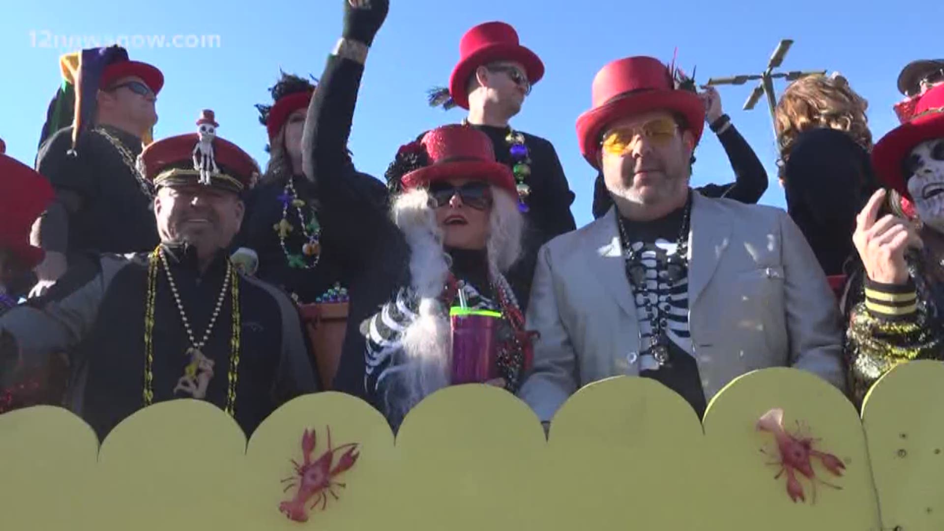 Day two of Mardi Gras kicks off with Valero Krewe of Krewes parade