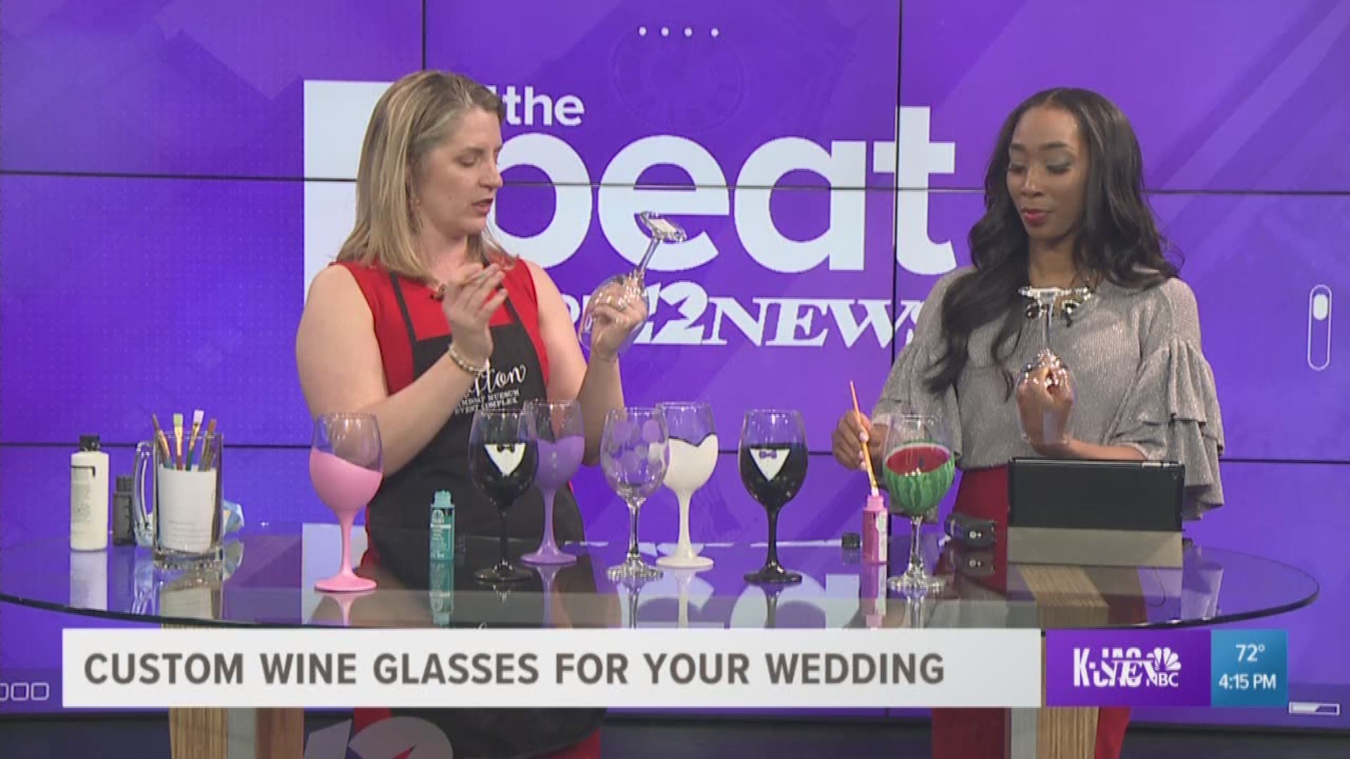 If you or one of your girlfriend's happens to get engaged, we have the perfect thing for you to do! 
Sarah Clifton shows us how to customize bridal wine glasses!
