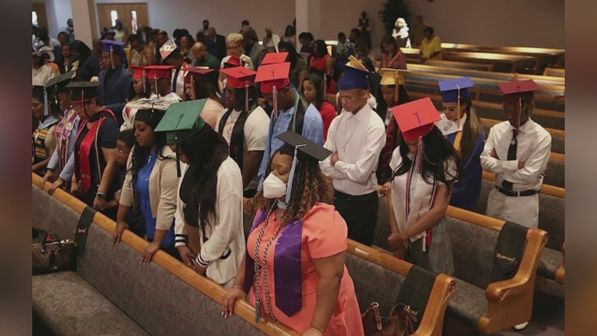 Biggest blessing Cathedral of Faith awards scholarships to 18 high school graduates