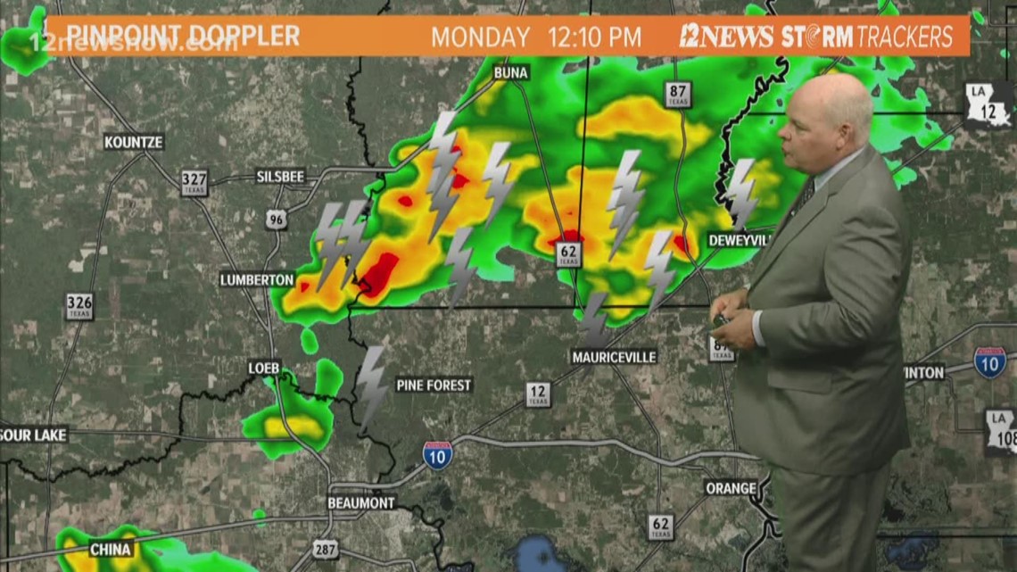 Tornado warnings continue in Louisiana as severe thunderstorms pass