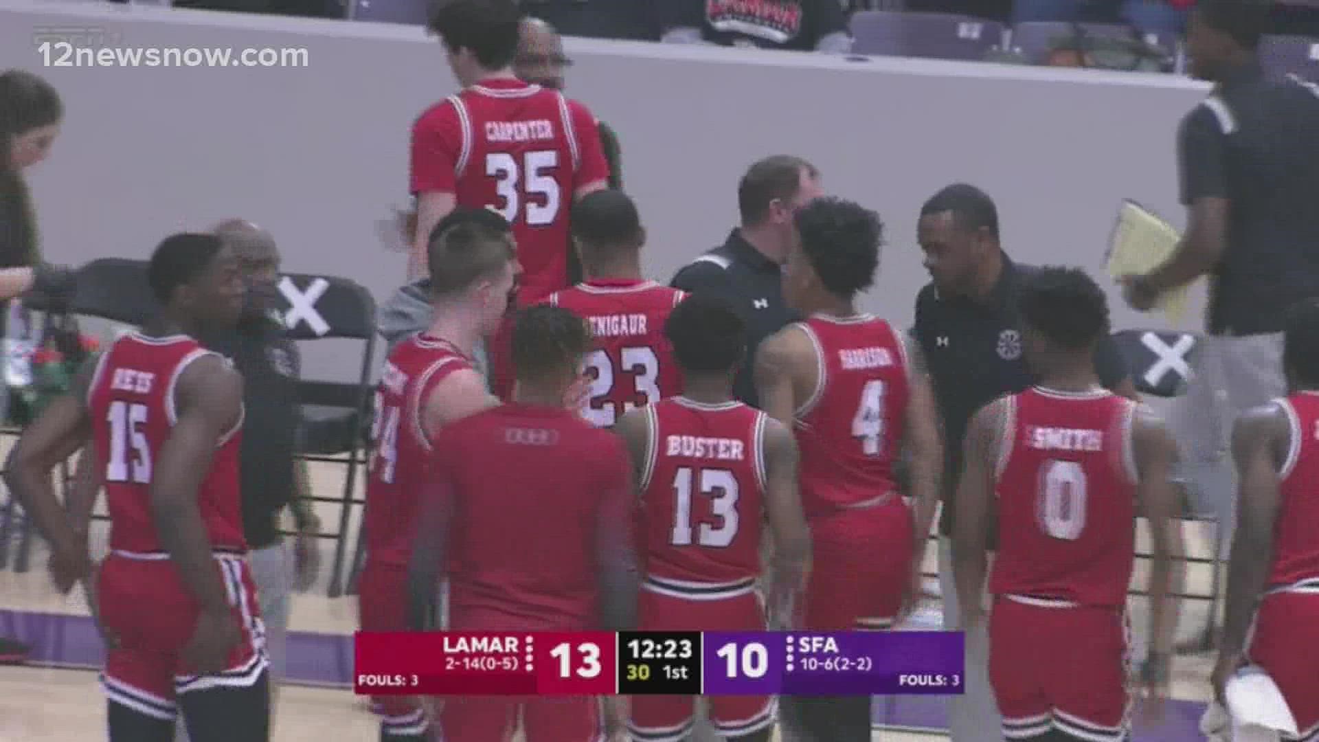 Lamar pushes SFA before falling late in Nacogdoches