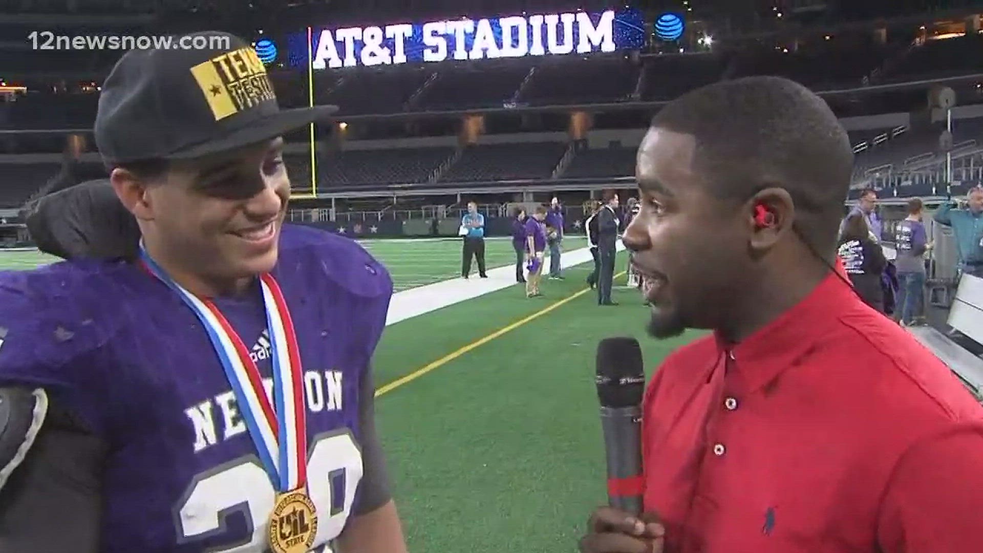 Post-game highlights from Newton High School's UIL State Championship game in Arlington