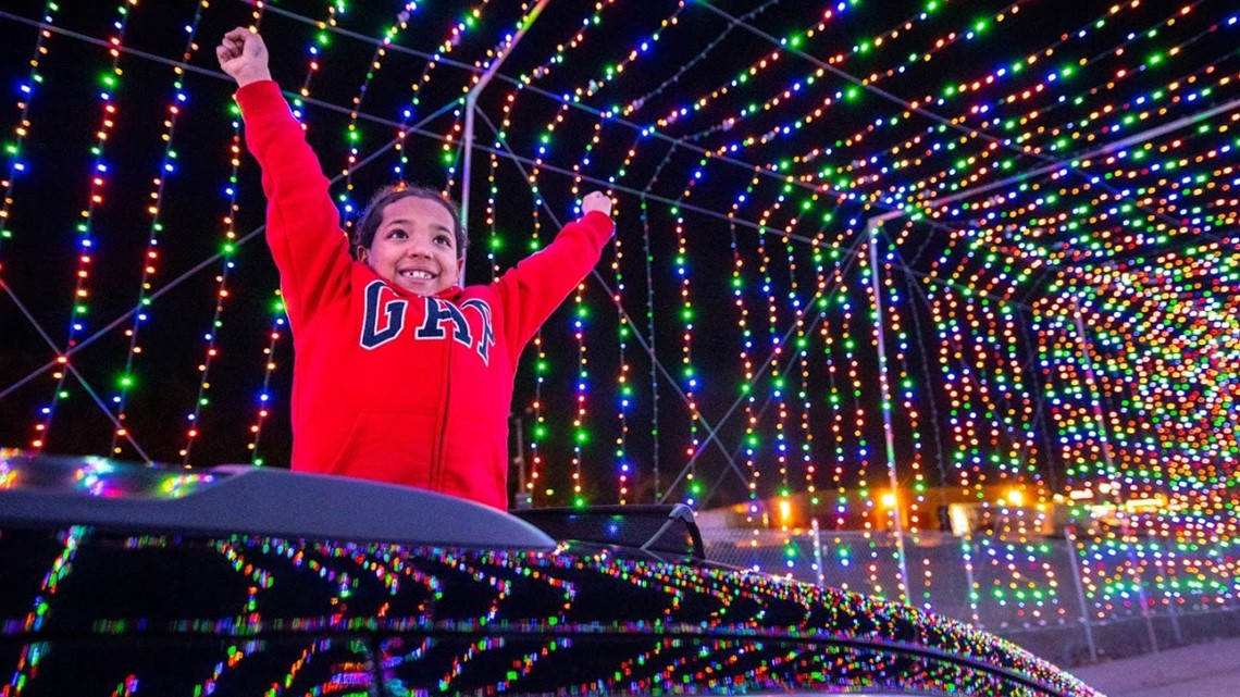 Magic of Lights at Ford Park in Beaumont 12newsnow