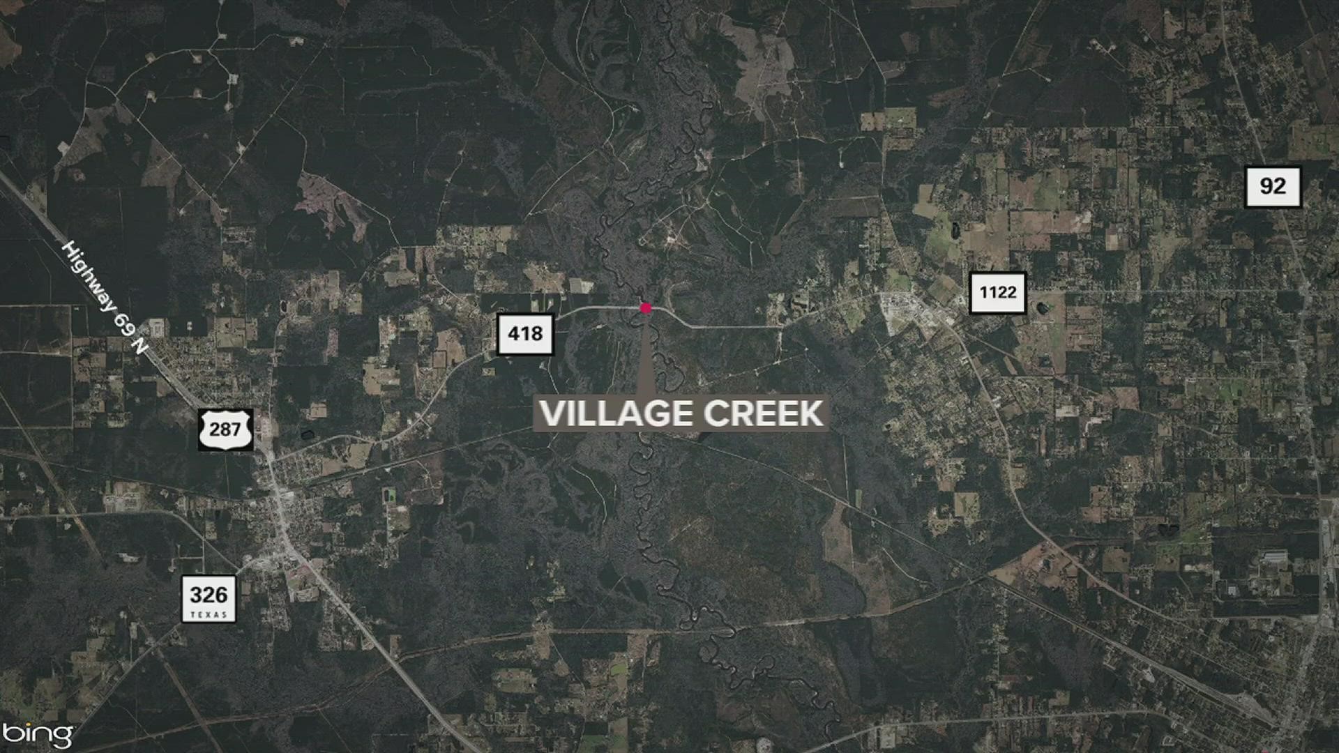 Two women were kayaking on the creek in separate kayaks when both overturned.