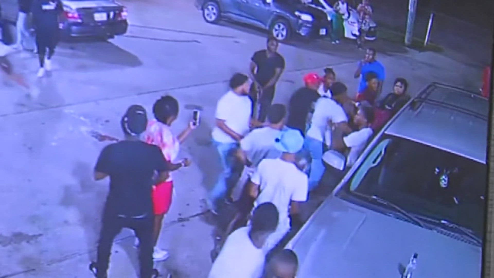 Eleven men, ranging in ages 17 to 33, are facing aggravated assault charges in connection to the brutal beating of a 22-year-old at a Shell gas station in Beaumont.