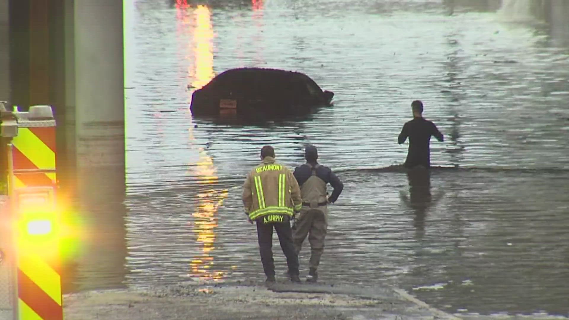 One risky decision to go down a water-filled road could end up costing you your life and even the lives of first responders.