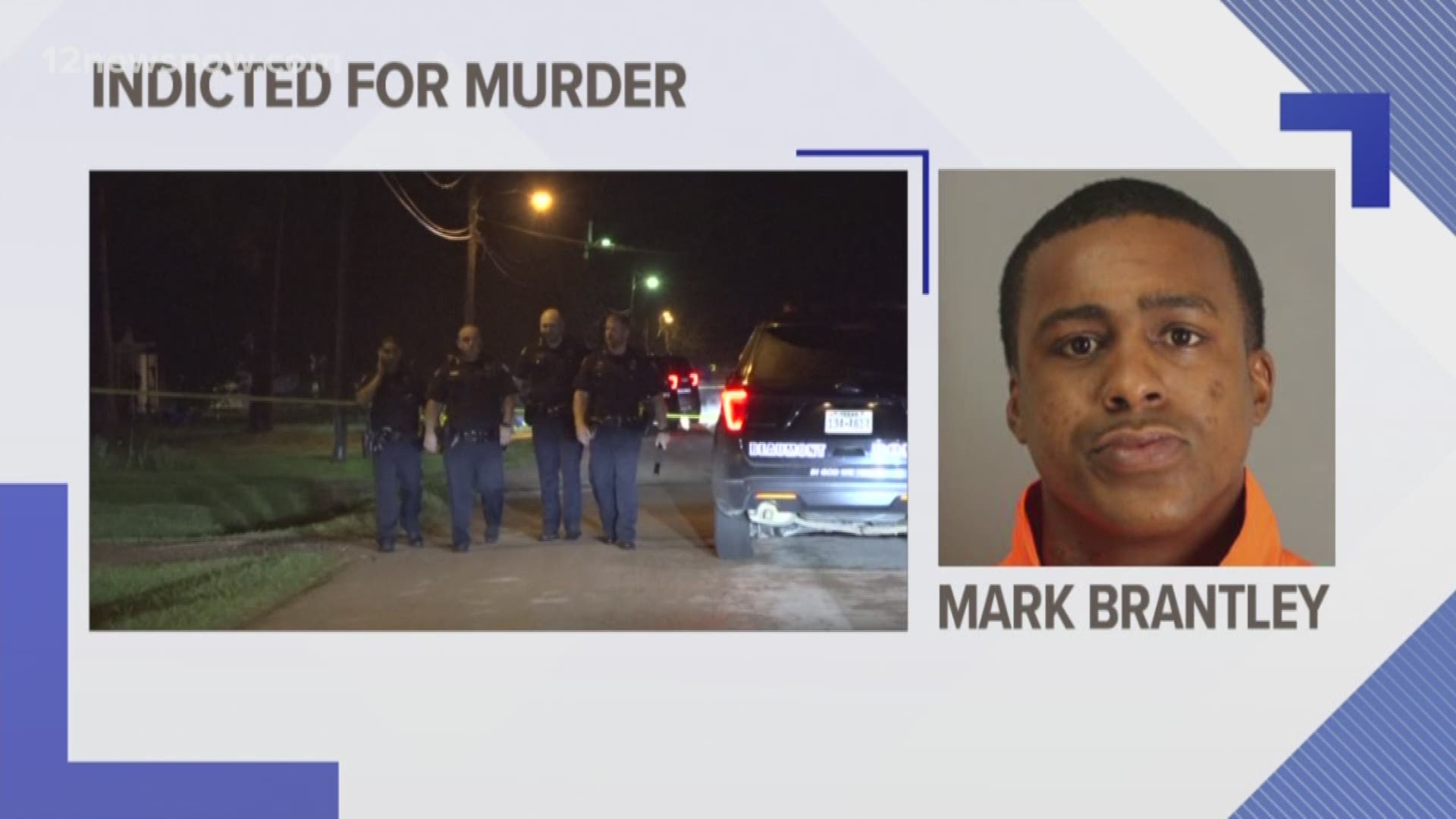 Mark Brantley is accused of shooting Joseph Frank in July.